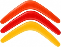 Bumerang din plastic 28 cm – 3 culori