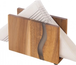 Suport din lemn pentru șervețele River 12 × 8,5 cm