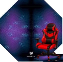 Covoraș de protecție pentru scaun de gaming DUNMOON, octogonal, 120 × 120 cm, 4 mm