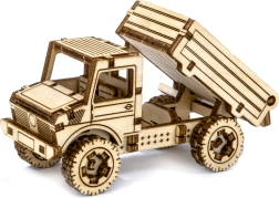 Puzzle 3D din lemn WOODEN CITY Superfast camion de marfă