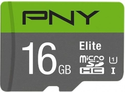 Card de memorie microSDHC PNY Elite 16 GB UHS‑I U1