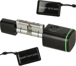 cilindru inteligent pentru ușă cu amprentă și bluetooth