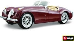 Bburago 1:24 Jaguar XK 120 Roadster (1951) Roșu
