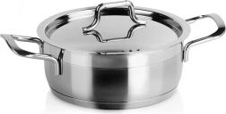 Oală din inox cu capac Anett 16 cm, 1,2 l