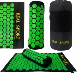 Saltea de acupresiune cu perniță pentru relaxare și ameliorarea durerii