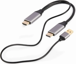 Adaptor HDMI la DisplayPort 4K 60Hz cu alimentare USB-A