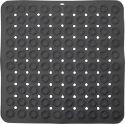 Covoraș antiderapant pentru duș 54 × 54 cm, gri