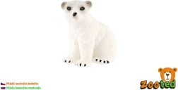 Figurină pui de urs polar, 4 cm