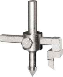 Burghiu circular reglabil pentru plăci ceramice 20–95 mm cu tăiș din carbură