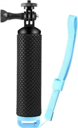 Mâner plutitor Puluz pentru telefoane / camere de acțiune și sport (negru)