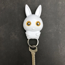 Cuier pentru chei - iepure alb