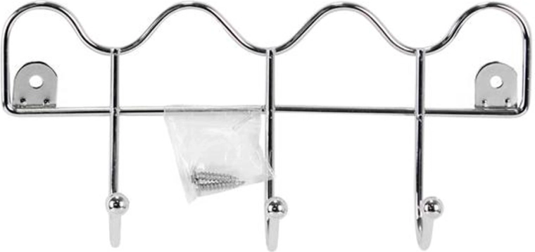 Cuier de perete din sârmă Toro cu 3 cârlige