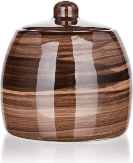Zahărniță ceramică 380 ml Palas maro
