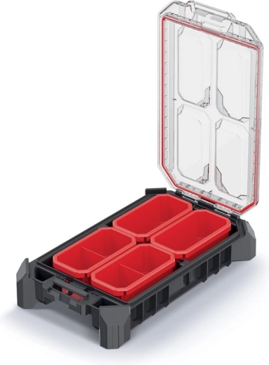 Vedere imediată datorită capacului transparent