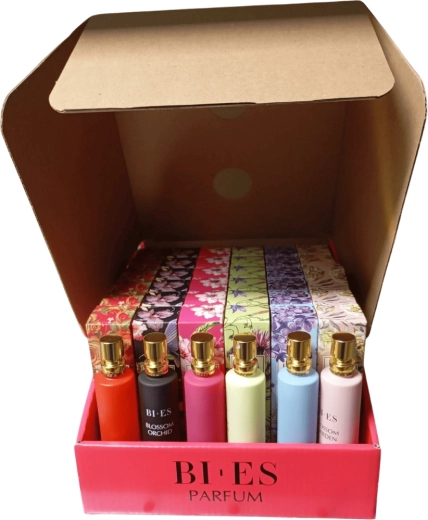 BI-ES Blossom mini parfumuri 15 ml - 36 buc.