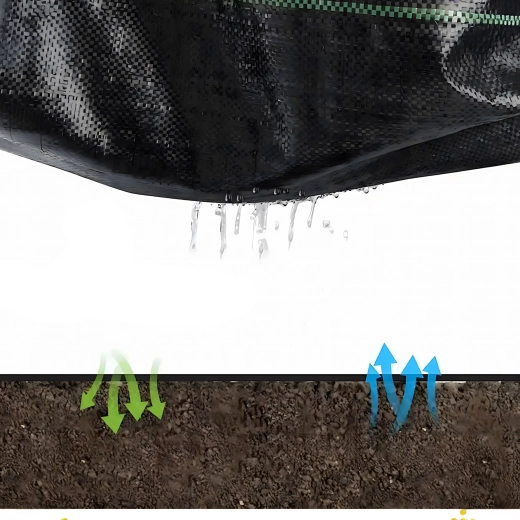 Permeabilă și respirabilă pentru rădăcini sănătoase