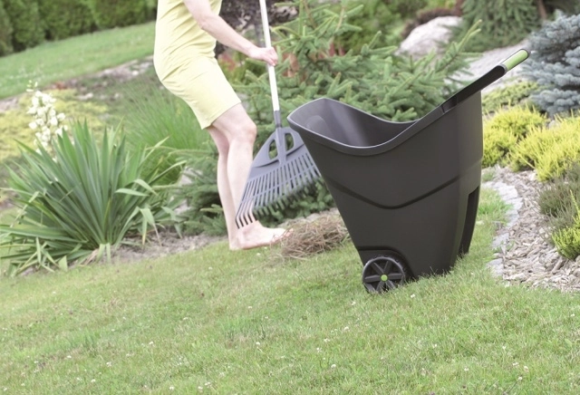 Transport ușor datorită celor două roți și mânerului