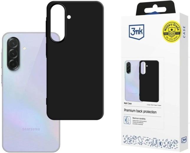 3MK Armor MagCase carcasă mată pentru Samsung Galaxy A37 5G neagră