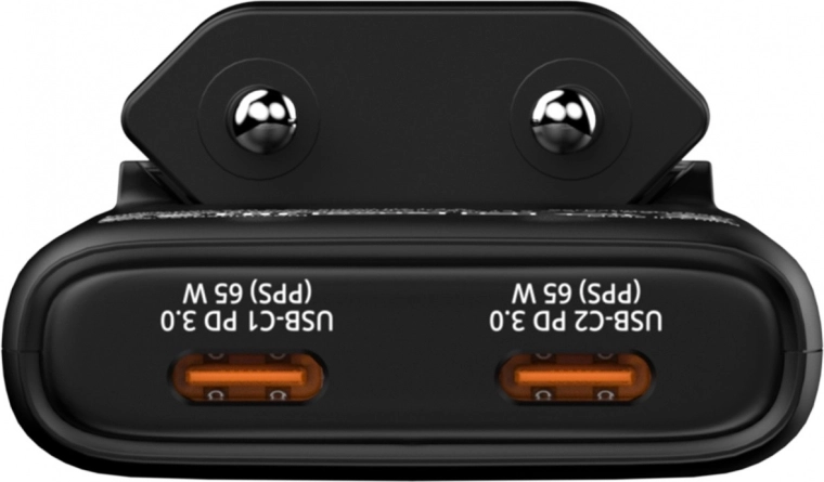 Două porturi USB‑C cu PD 3.0 și PPS