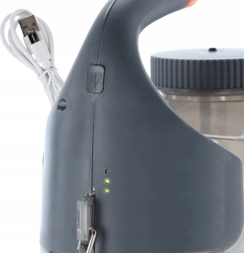 Funcționare comodă pe acumulator cu încărcare USB