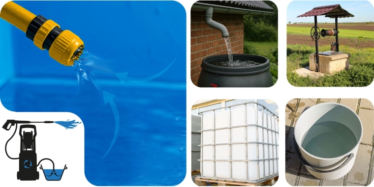 Pompă autoamorsantă din aluminiu – ia apă chiar și din butoi