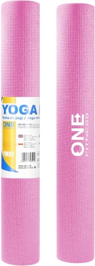 Saltea de yoga ONE FITNESS YM01 roz