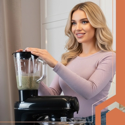 Blender din sticlă 1,5 l pentru smoothie-uri și supe