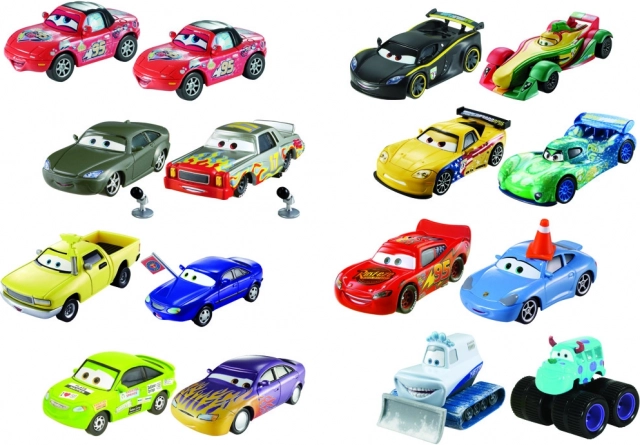 Cars 3 – set dublu de mașinuțe colecționabile 1:55