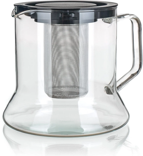 Cană de sticlă pentru ceai cu sită 1,8 l