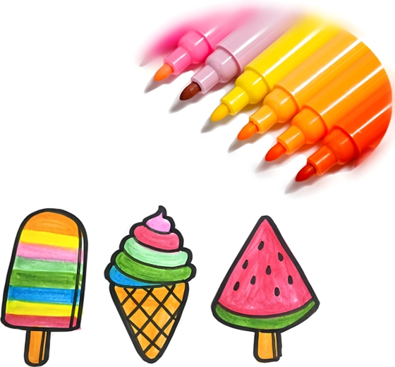 Culori intense și trasare lină