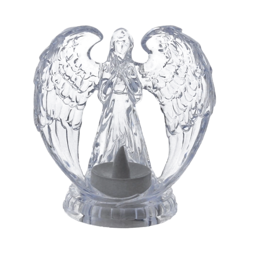 Înger transparent ca decorațiune elegantă