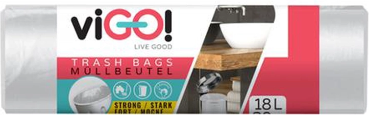 Saci de gunoi 18 l VIGO, 30 buc.