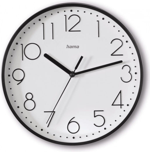 Ceas de perete Salina 22 cm negru