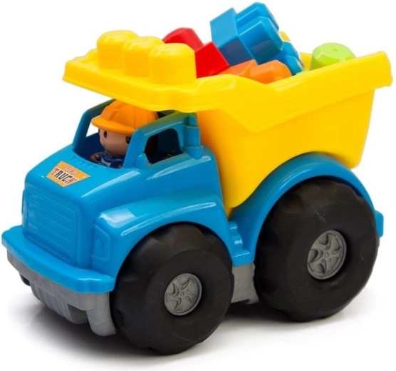 Camion basculant pentru joc de construit