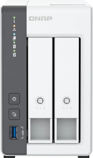 QNAP TS-216G NAS cu două bay-uri 2.5GbE, 4 GB RAM