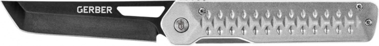 Gerber Ayako – cuțit de buzunar 8,9 cm, negru/argintiu, aluminiu