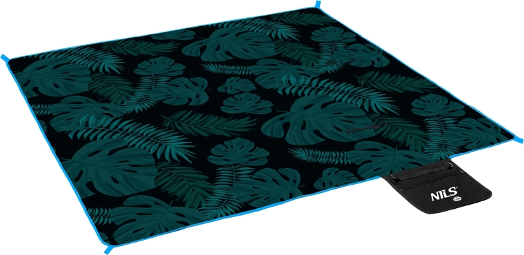 Pătură de picnic NILS Camp Leaves 200 × 200 cm