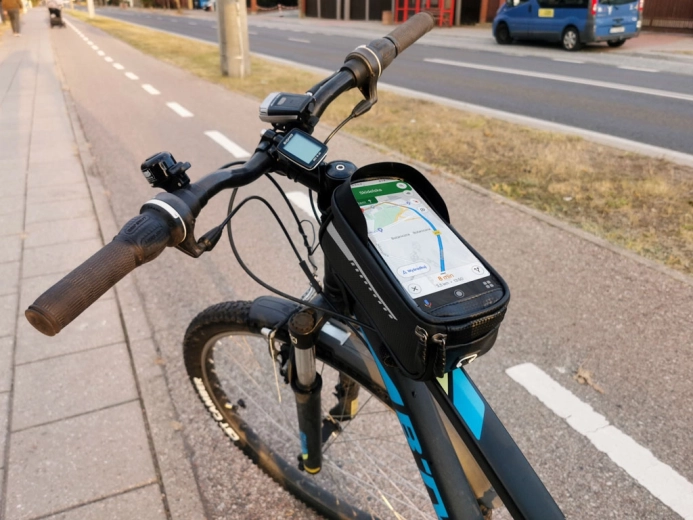 Montare stabilă pe bicicletă