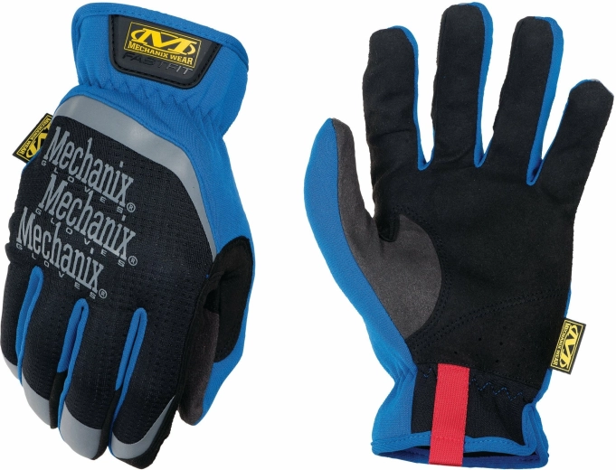 Mănuși de lucru Mechanix FastFit Blue XXL negru/albastru
