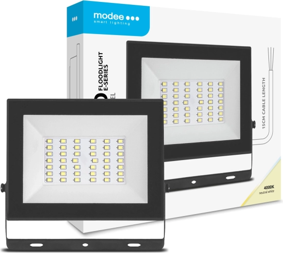 Reflektor LED Modee E-series Slim 30 W, 120°, 2400 lm, alb neutru