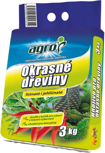 Îngrășământ pentru arbori și arbuști ornamentali 3 kg AGRO