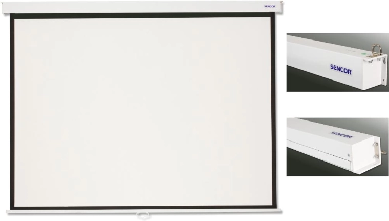 Ecran de proiecție manual Sencor 274 × 274 cm