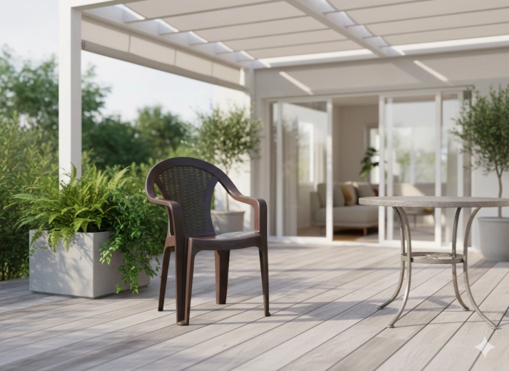 Confort cu brațe și spătar ventilat