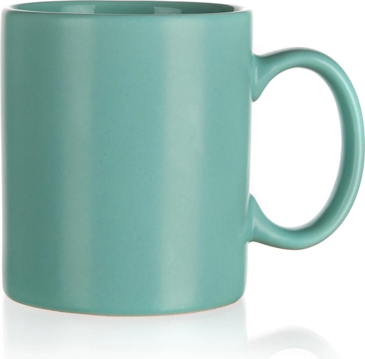 Cană ceramică 350 ml, mint mat