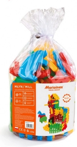 Set de construcție Moară, 50 piese