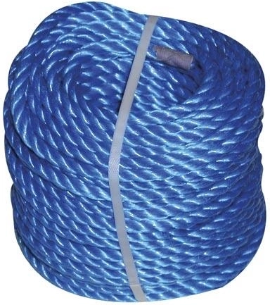 Frânghie răsucită din polipropilenă 10 mm, colorată, 20 m
