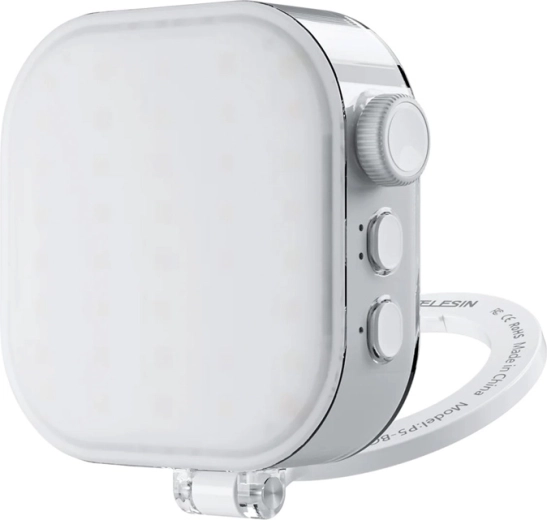 Lumină pentru selfie cu suport de telefon TELESIN Ice Cube