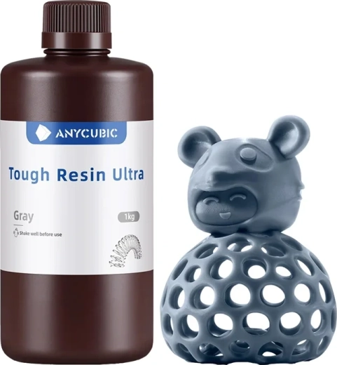 Anycubic Tough Resin Ultra gri - 1 kg