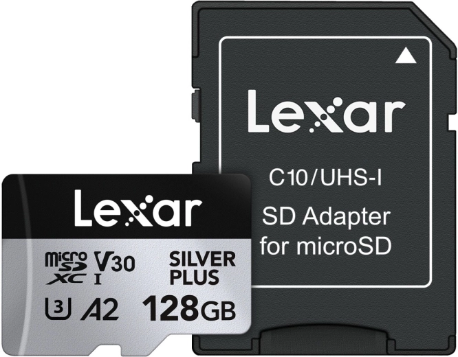 Card de memorie microSD 128 GB Silver Plus