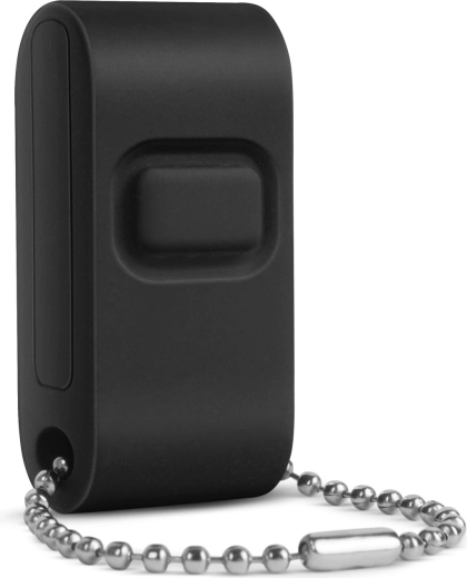 Buton wireless mini Kinetic 433 MHz pentru 1 circuit, negru mat
